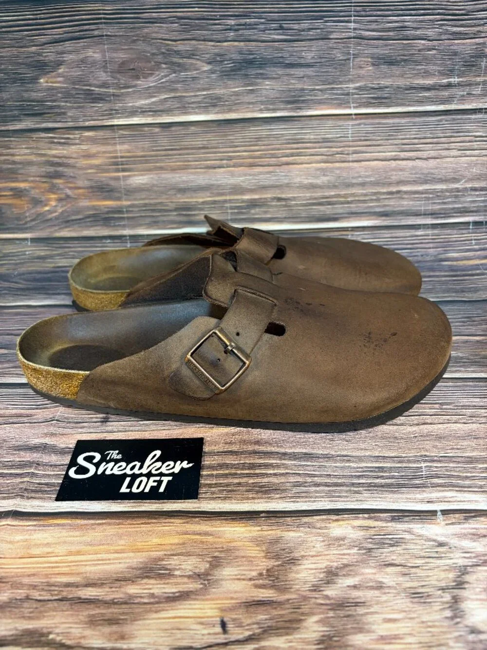 Birkenstock Boston Clogs Habana Brown Men's Slip On Shoes Size 16